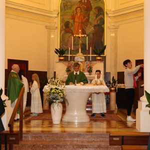 La prima Messa del nuovo Parroco DON VITTORIO ad Alvese: inizia l’Unità pastorale