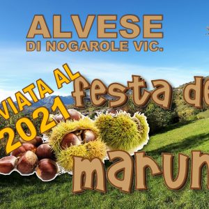 La “Festa dei Maruni” è rinviata al 2021