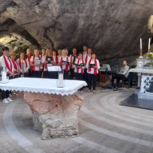 Il nostro coro al Santuario di Chiampo